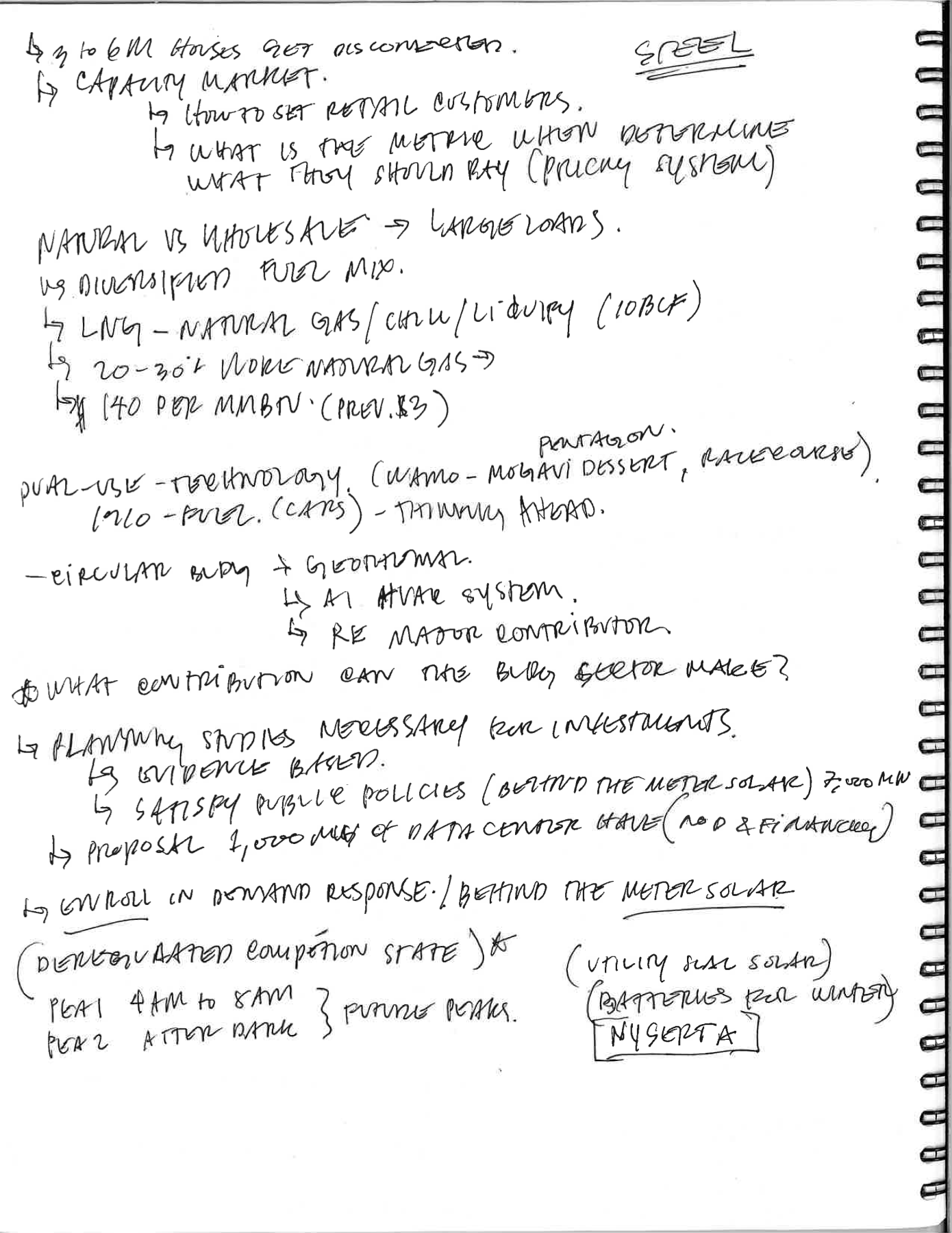 NYU 9th Conference Notes page 2