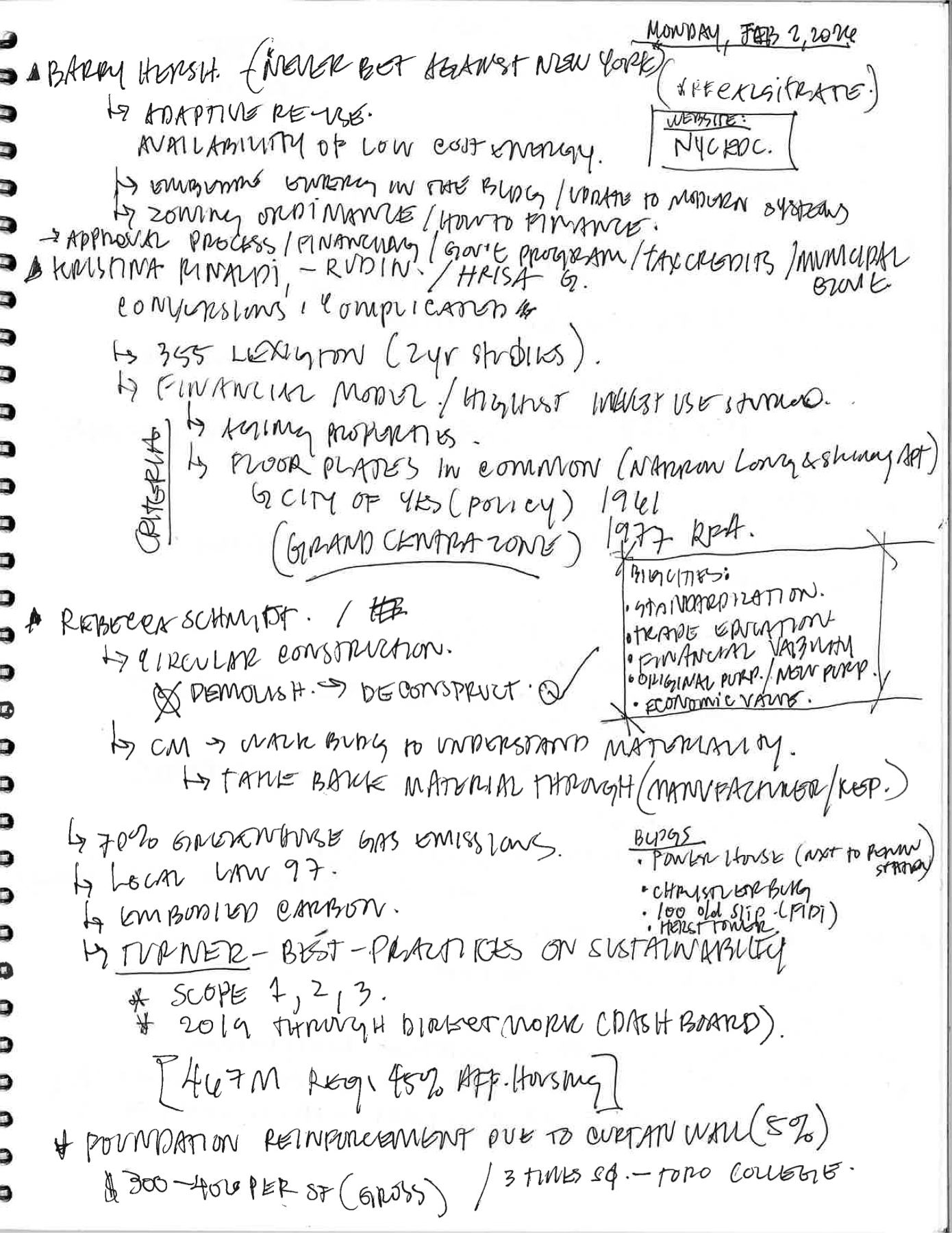 NYU 9th Conference Notes page 3