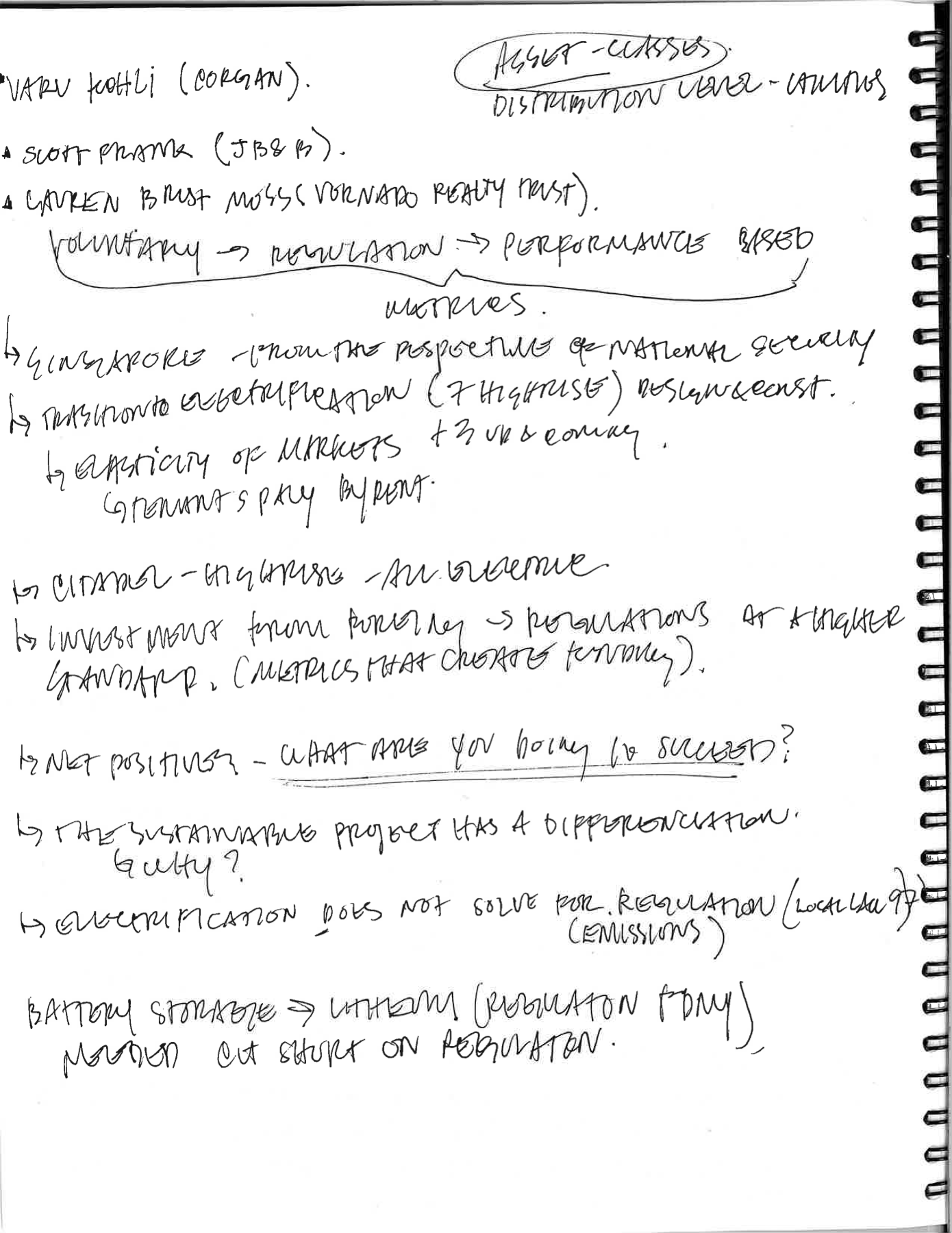NYU 9th Conference Notes page 6