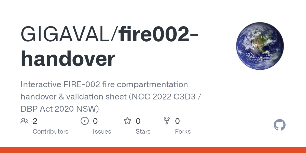 FIRE-002 fire compartmentation validation tool